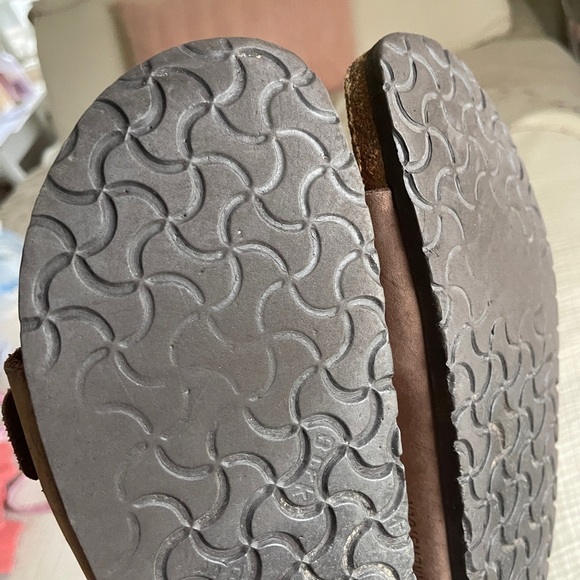Birkenstock Milano Leather Sandals Sz 43 brown leather strap on sandals - Picture 8 of 12